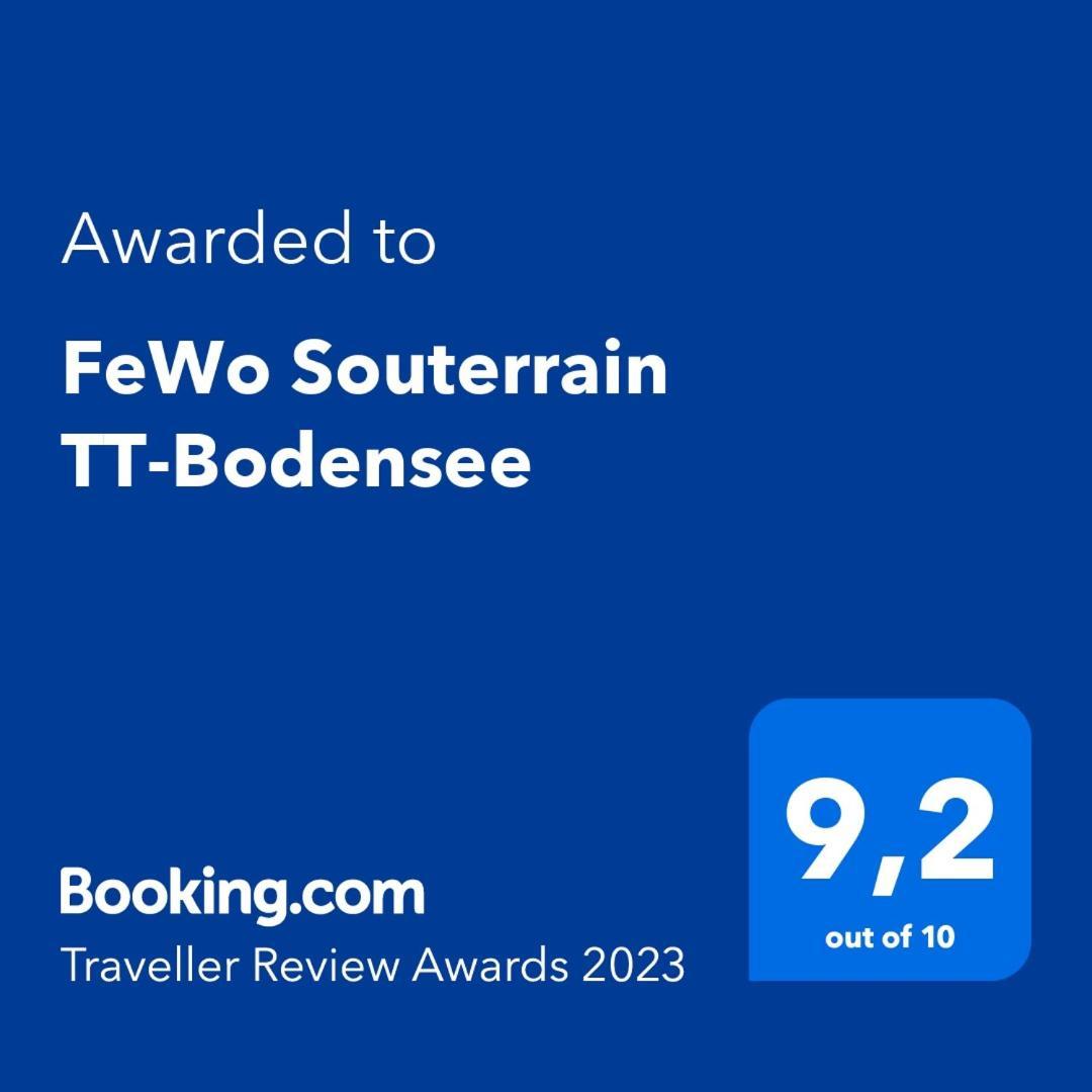 Fewo Souterrain Tt-Bodensee Tettnang Luaran gambar