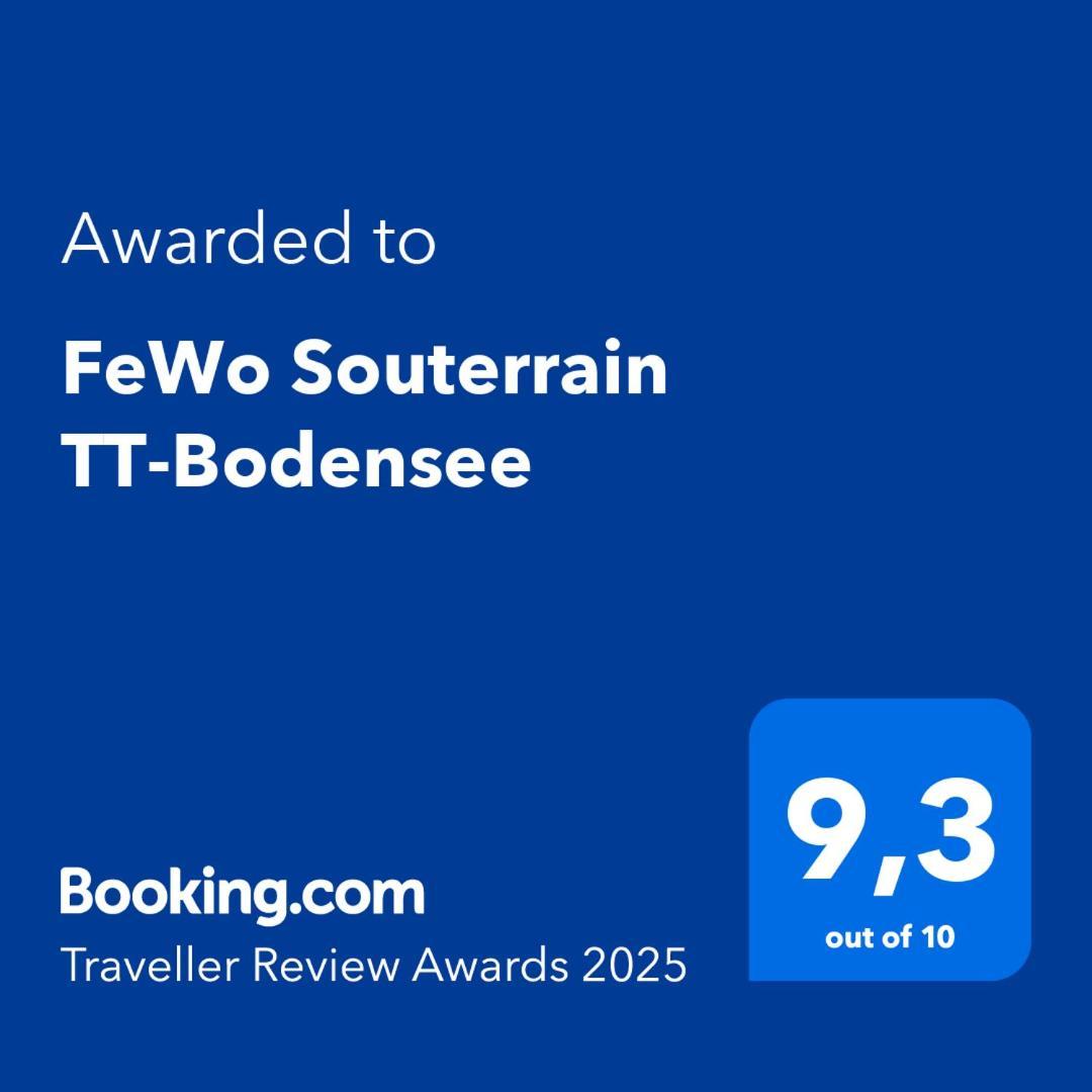 Fewo Souterrain Tt-Bodensee Tettnang Luaran gambar